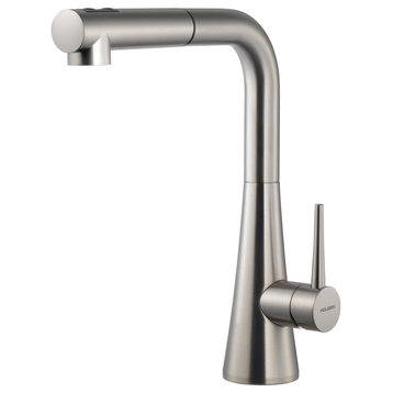 Soma Pull Out Kitchen Faucet With CeraDox Technology, Brushed Nickel