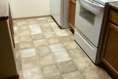 Example of a kitchen design in Other