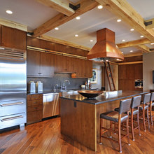 Wood Floor Laid on the Diagonal