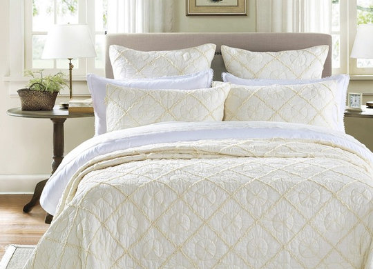 Saint Ivory Luxury Pure Cotton Quilt – Calla Angel