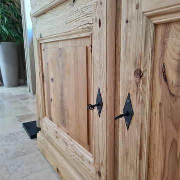 Buffet de salle à manger rustique