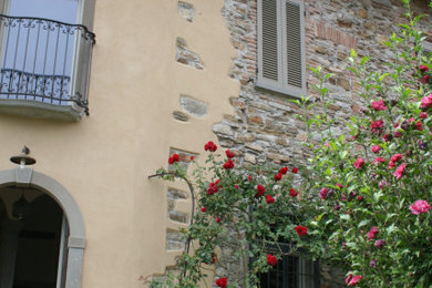 Immagine della facciata di una casa rustica