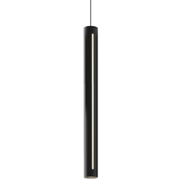 DALS Lighting PDLED120-24 1 Light 2"W LED Mini Pendant - Black