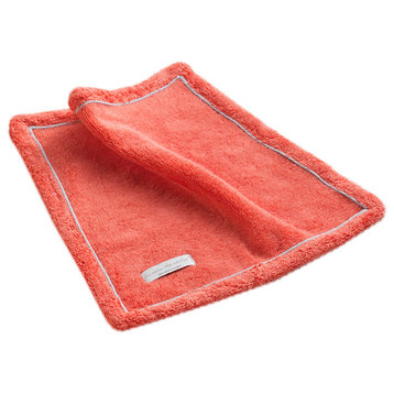Essential 100% Cotton Terry 450Gsm Wash Cloth Coral