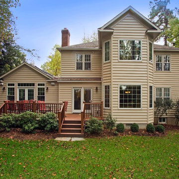 A Colonial in Vienna, VA, Transformed for a Growing Family