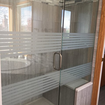 Gray Master Bath Suite
