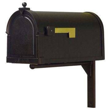 Berkshire Curbside Mailbox With Ashley Front Single Mailbox Mounting Bracket