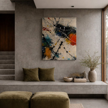 Global Pulse – Modern Abstract Wall Art
