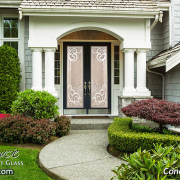 Conconrde 3D Glass Front Doors - Exterior Glass Doors - Glass Entry Doors