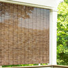 Polished and Peeled Cord Free Roll-Up, Cocoa, 72"x72"