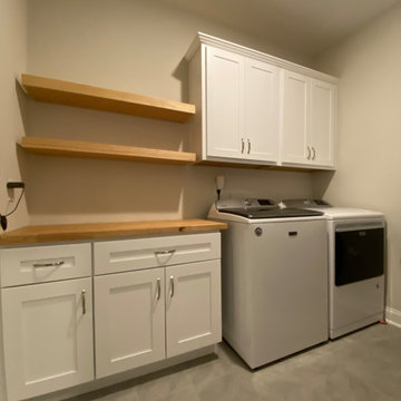 utility room storage solution
