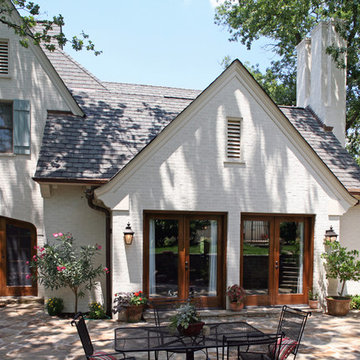 Stucco Pool House
