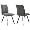 Rylee Dining Chair (Set of 2) - Charcoal