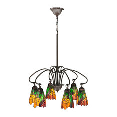 26" Iris 6-Light Chandelier
