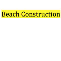 Beach Construction
