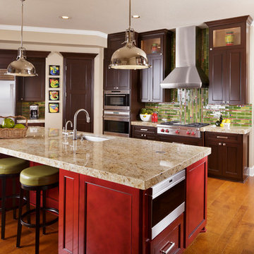 Colorful and Elegant Cypress Home Remodel