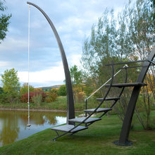 the pond