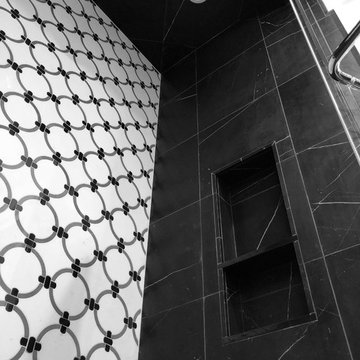 Beau Monde Tile Ann Sacks Gessi Goccia Fixtures