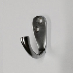 Octagonal Plate Single Robe Hook #2552 - Robe & Towel Hooks
