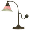 Meyda Lighting 19"H Counter Balance Pink and Green Accent Lamp