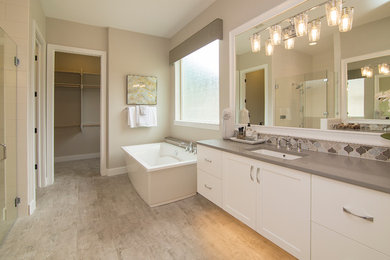 Bathroom - transitional bathroom idea in Denver