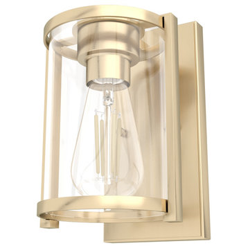 Hunter Astwood 1-Light Wall Sconce in Alturas Gold
