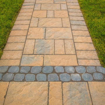 Maple Creek Lake Home-paver walkway
