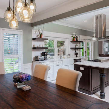 Open Kitchen with Large Island