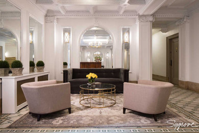 Inspiration for a living room remodel in New York