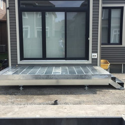 Paverdeck Kit with Stairs - Landscaping Stones And Pavers