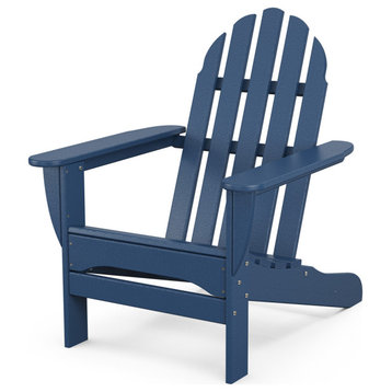 Polywood Classic Adirondack Chair, Navy