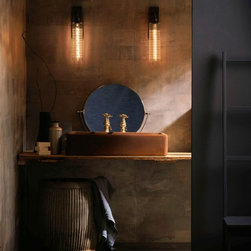 Reeded Long LED Bathroom Wall Light - Wall Lights