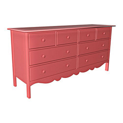 Biddeford 6 Drawer Split Top Dresser - Dressers