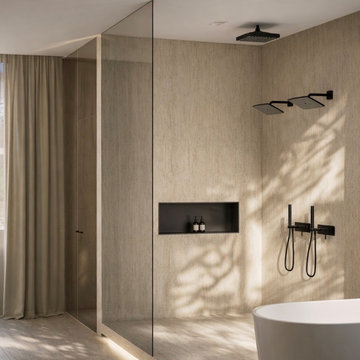 Modern Master Bathroom - Florida Residence