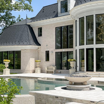 Project #104 | Curved Staircases in French Inspired Mansion