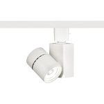 WAC Lighting - WAC Lighting Exterminator II LED Fixture 2700K Flood Beam, White, H Track - The LEDme Exterminator II offers superior light output in a compact, unobtrusive design. The Exterminator II collection was developed for upscale residential and commercial environments, with superior illumination, in a compact design. Available in three high powered LED outputs , the 14W version outperforms a 20W HID, the 35W compares to a 50W HID, and the 52W compares to a 70W HID. For use with 120V track. Track Fixture is available in H, J/J2, and L track configurations. Order according to track layout specifications.