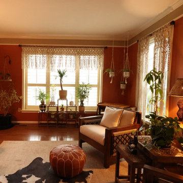Boho Rustic Sitting Room