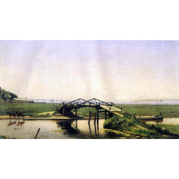 Robert J Pattison An Old Bridge on the Morris Canal Wall Decal