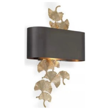 Luxury Wall Lamp, Retro Gingko Leaves Style, Cool Ligts
