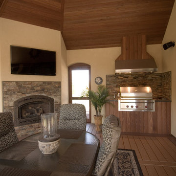 Screened porch