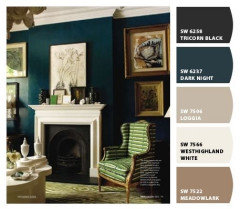 Sherwin Williams Color similar to Hague Blue No 30 from Farrow and Bal