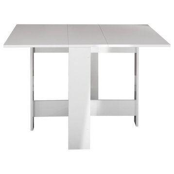 Papillon Foldable Table, White