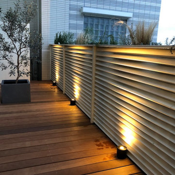 世田谷区のバルコニー