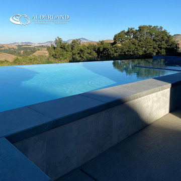 Sonora Rd. Moraga, Child safe infinity edge pool with a view.