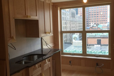Example of a classic kitchen design in Boston