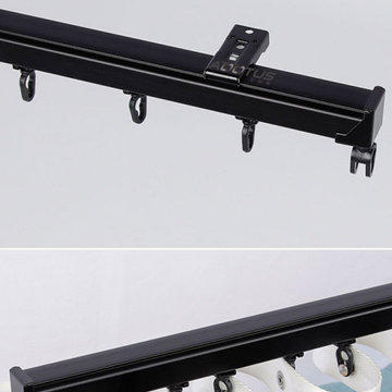 CHR123 Fairweather High Quality Ivory S-Fold Curtain Tracks Ceiling/Wall Mount