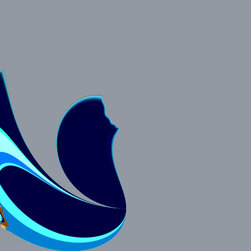 BLUE SWAN - Fine Art Prints