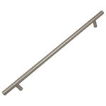 GlideRite Hardware - 15" Center Solid Steel Cabinet Hardware Bar Pull - Give your bathroom or kitchen cabinets a contemporary look with this pack of stainless-steel finished cabinet pulls. These versatile sleek knobs are easy to grasp and are great for those with dexterity issues.