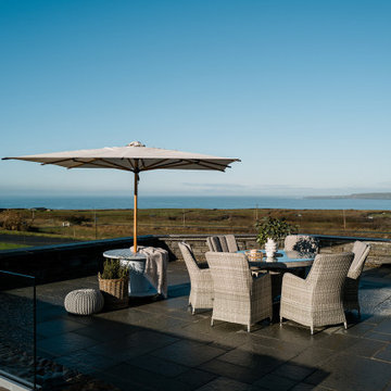 Private Garden Design and Construction with Coastal Views