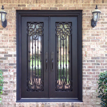 Hand Forged Wrought Iron Entry Systems
